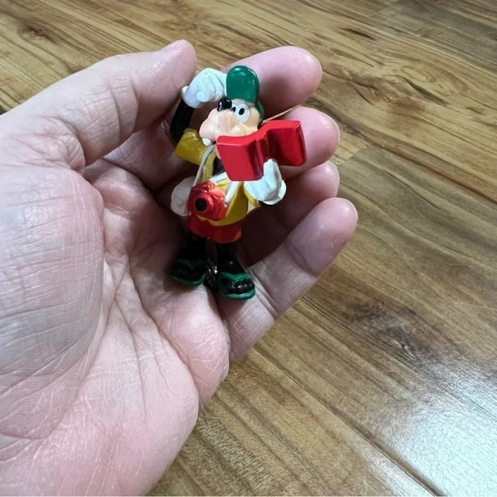 Vtg Goofy Tourist PVC Mini Figure‎ Disneyworld Disneyland Disney Travel Vacation